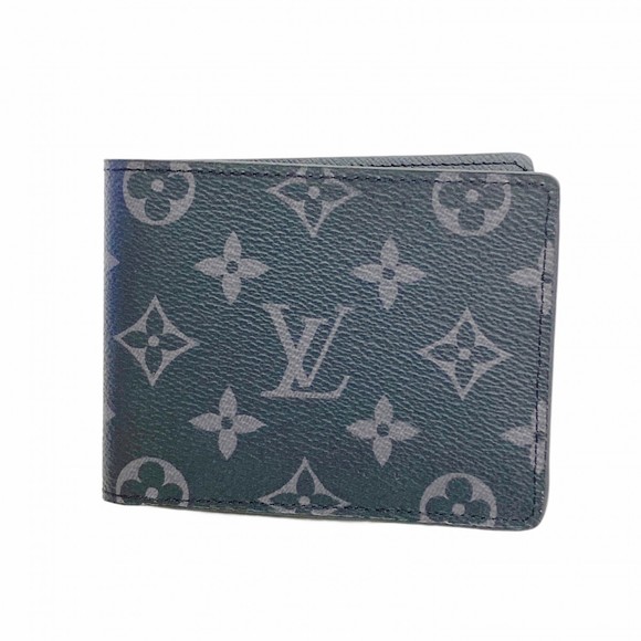 Louis Vuitton Monogram Eclipse Multiple Wallet M61695 Black Men's - Picture 1 of 5